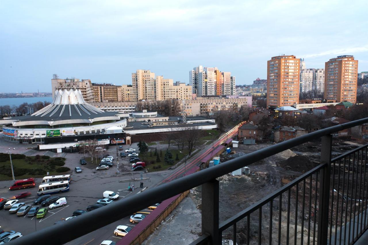 Staybridge Mini-Hotel In Most City Panoramic River View Dnipro Eksteriør bilde